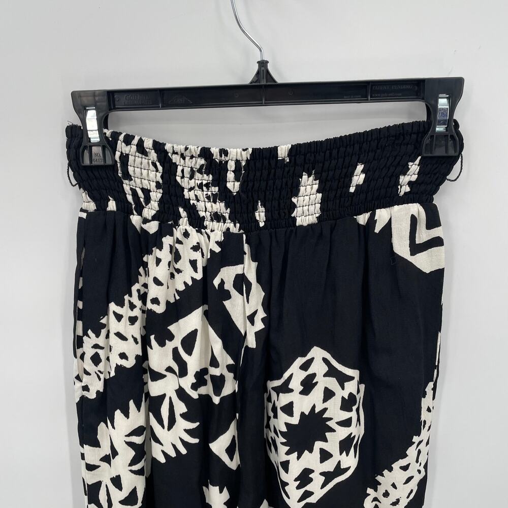 ANTHROPOLOGIE Aniya Black & White Balloon Joggers  // XS - Picture 7 of 9